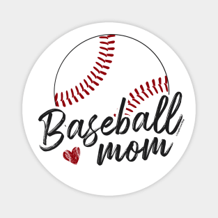 Baseball Mom Love - © Graphic Love Shop Magnet